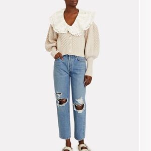 AGOLDE Fen Cropped Straight Leg Jeans